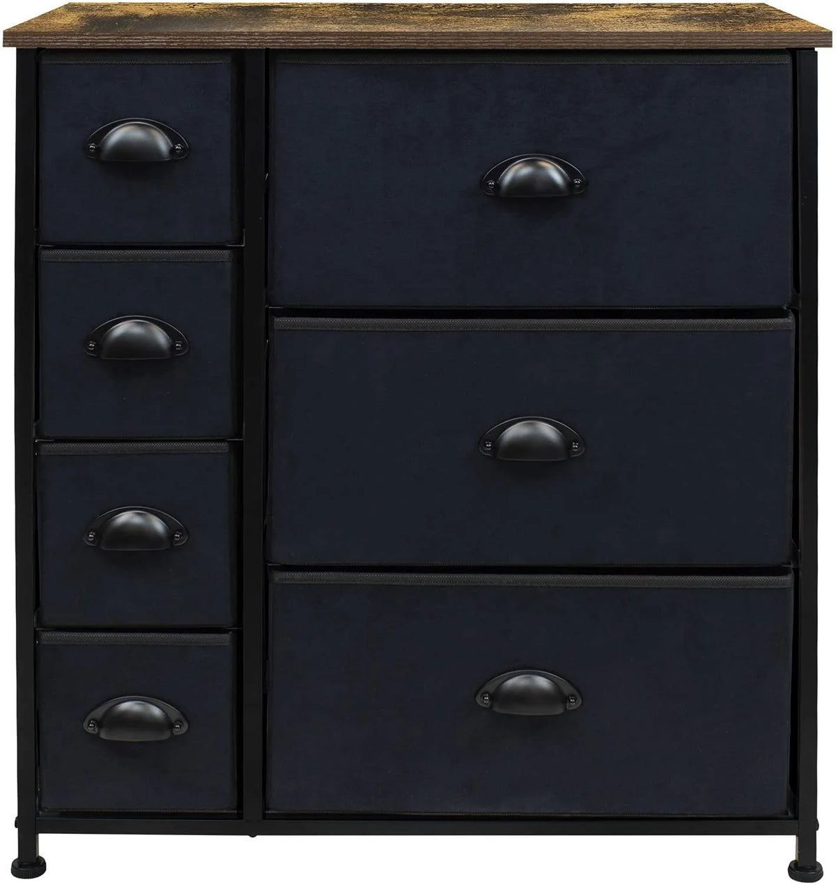 7 Drawer Fabric Dresser C66436