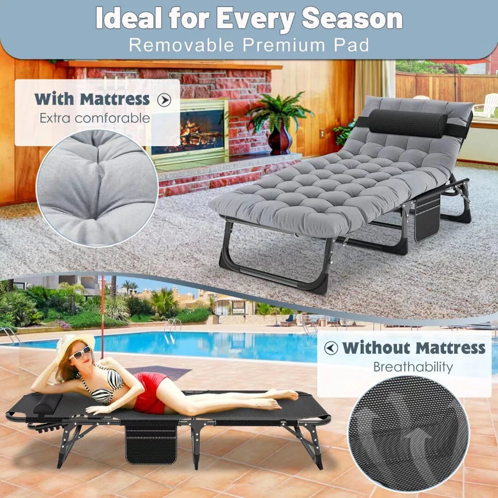 Folding Chaise Lounge Chairs Outdoor I48348