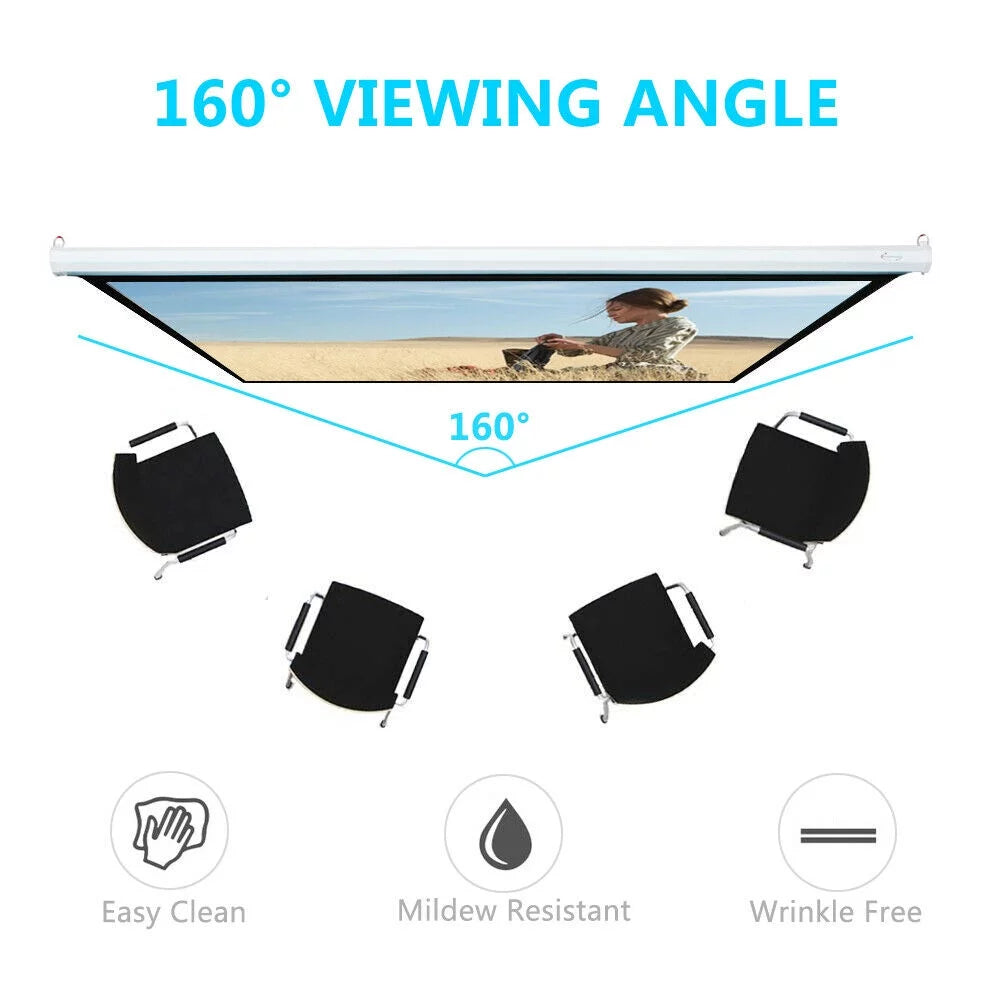 Manual Pull Down Projection Screen I945180