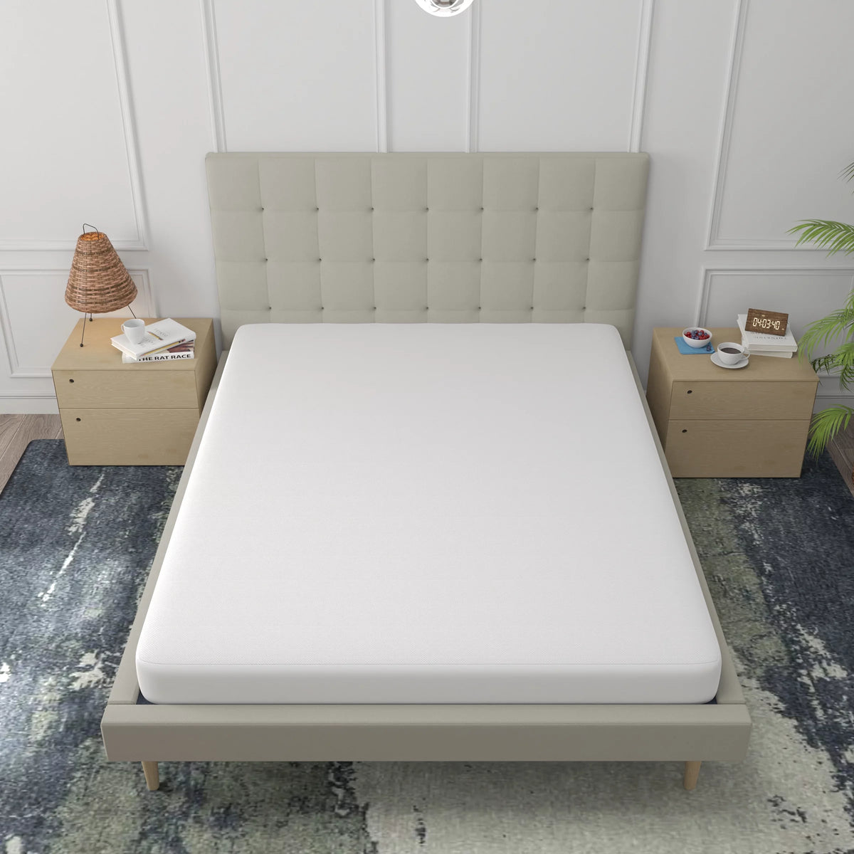 Waterproof Fitted Mattress Protector Queen X25378