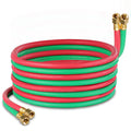 Oxy Acetylene Hose 25ft 1/4in Twin Welding Torch Hoses V650598