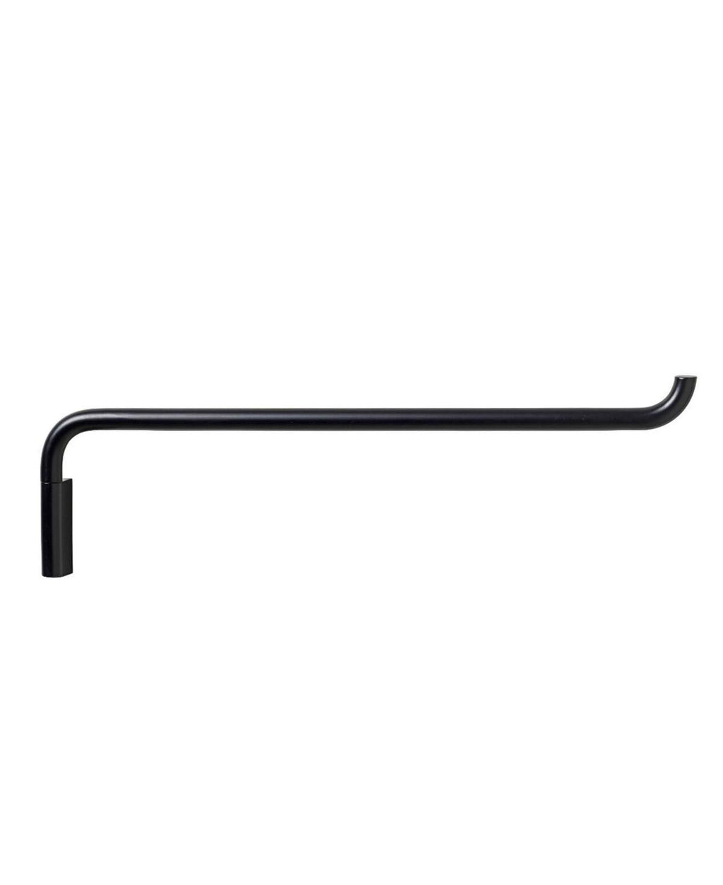 Black Titanium Coated Wall Mounted Towel Rail W853