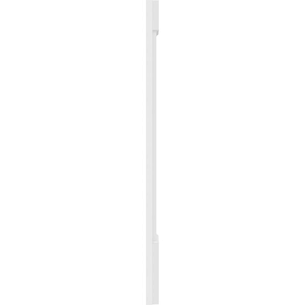 Plain PVC Pilaster with Capital and Base (Pair) N757
