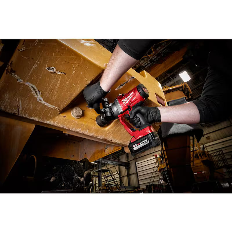 18V Lithium-Ion Brushless Cordless 1 in. Impact Wrench with Friction Ring & 8.0Ah Battery Starter Kit G52983