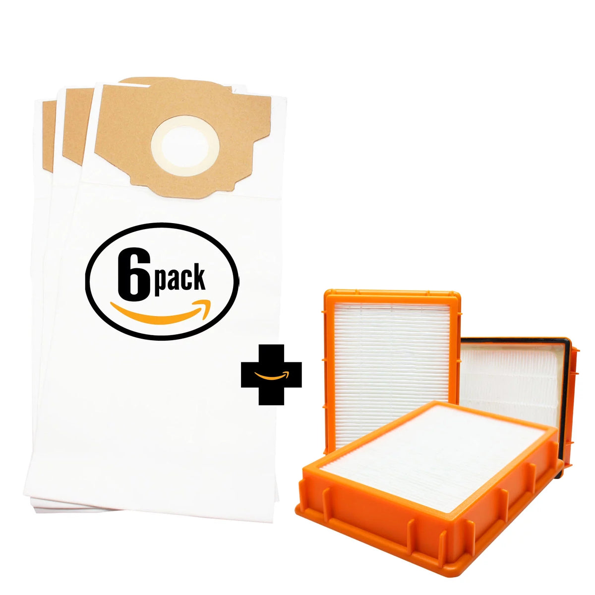 18 Replacement Vacuum Bags & 3 HEPA Filter L7150