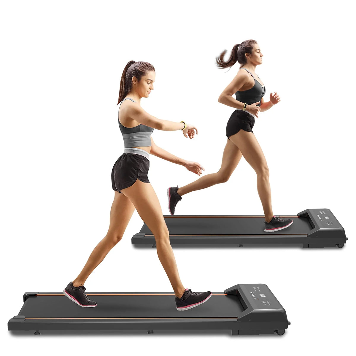 Under Desk Treadmill with LED Display and Remote Control V232173