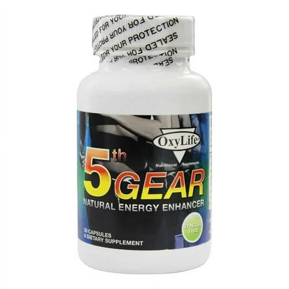 Natural Energy Enhancer Capsules, Ephedra Free, 30 Ea I114733
