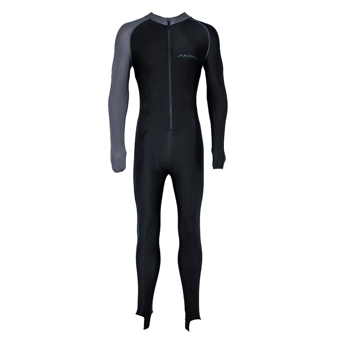 Gray Spandex Skin Suit Rash Guard U717621