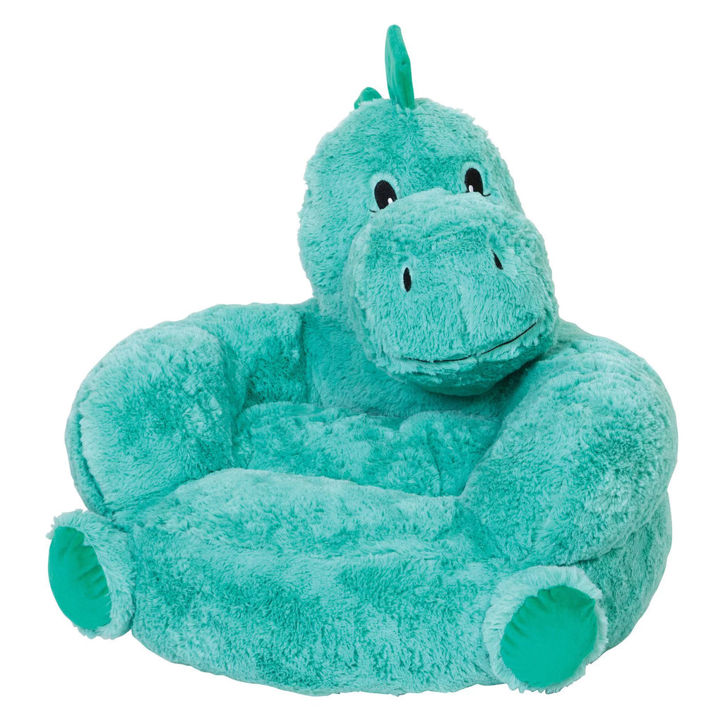 Teal and Green Dinosaur Plush Chair G833035