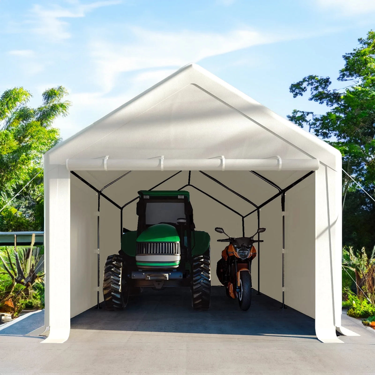 10 x 20 ft Outdoor Canopy Carport H138