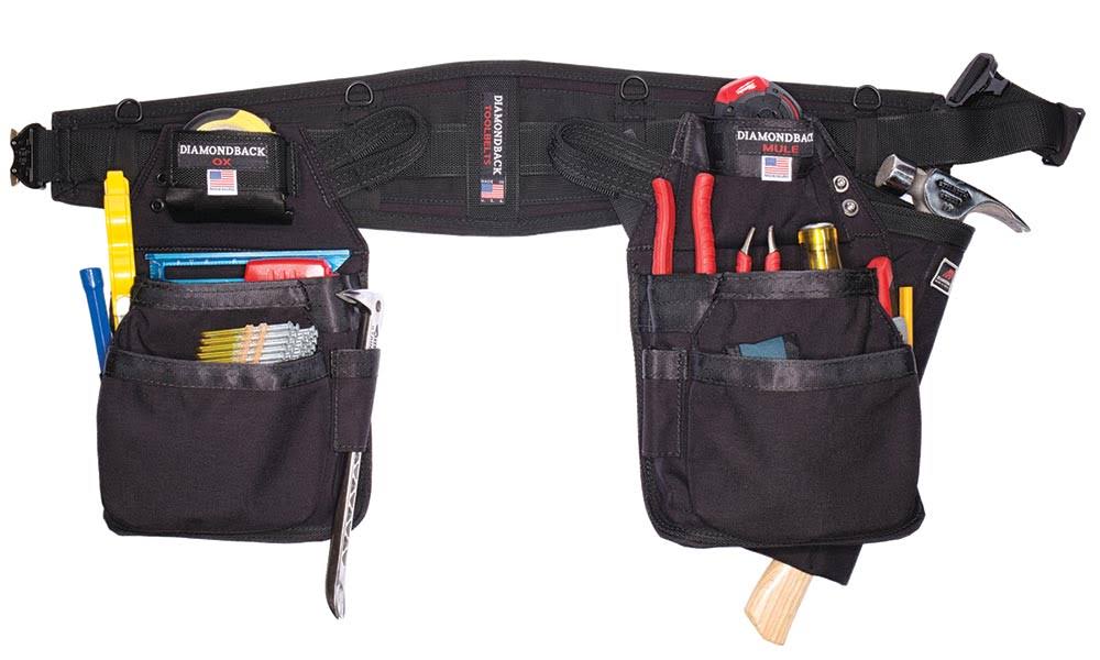 Black Medium Carpenter Tool Belt R311845