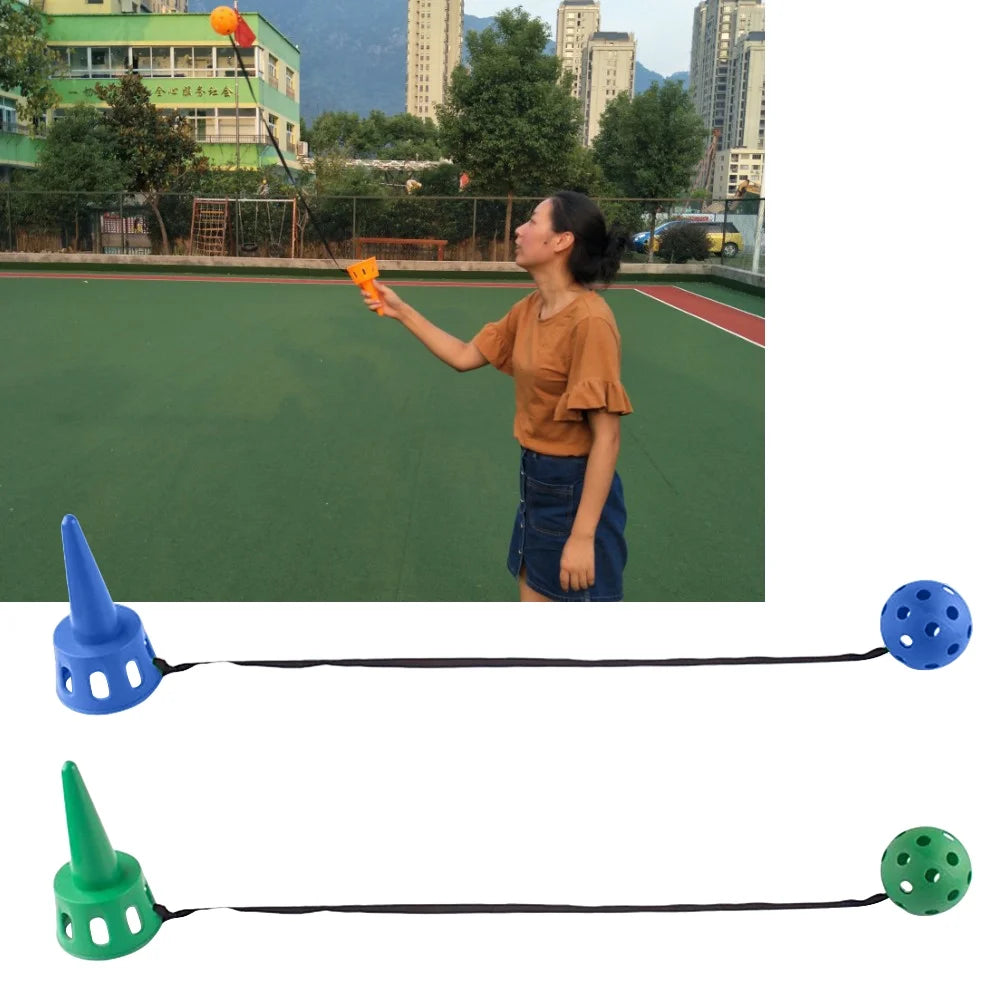 2pcs Scoop Ball Catch Ball Game Set Outdoor Party Favor A3540