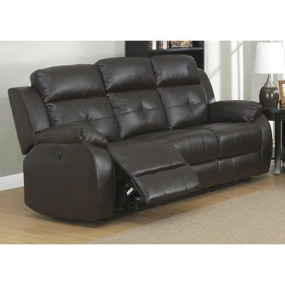 Dark Power Reclining Sofa L837