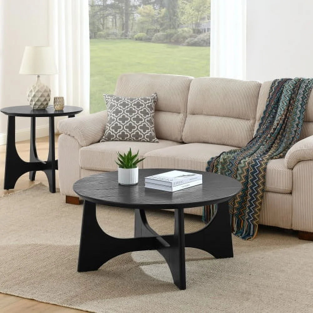 25" Round Wooden End Table R38514