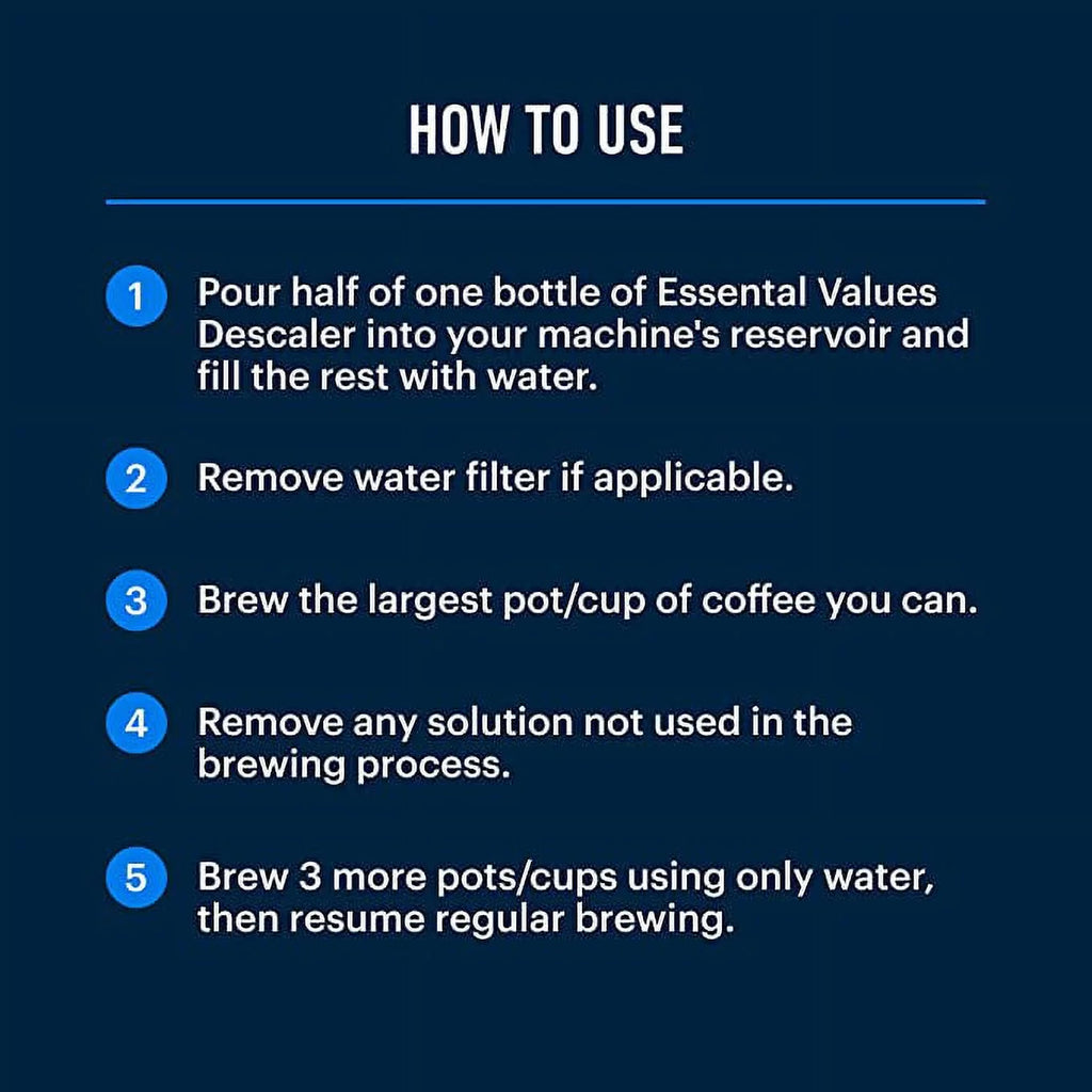 Coffee Machine Descaling Solution and Cleaner L2665
