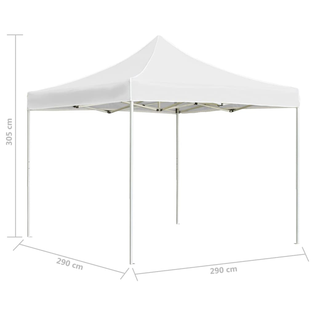 White Aluminum Folding Party Tent S80345