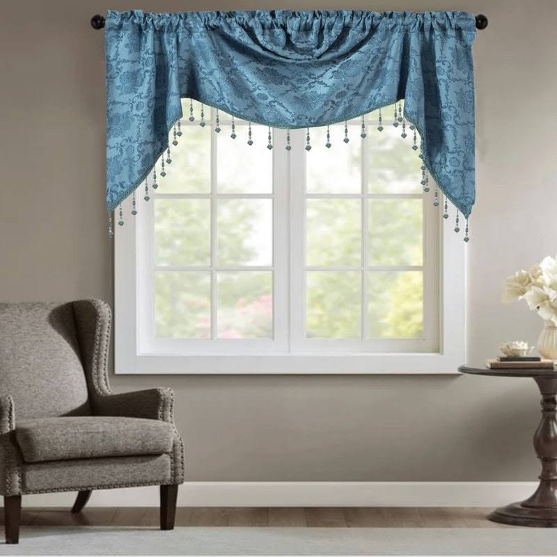 Wedgewood Scalloped Rod Pocket Valance I348