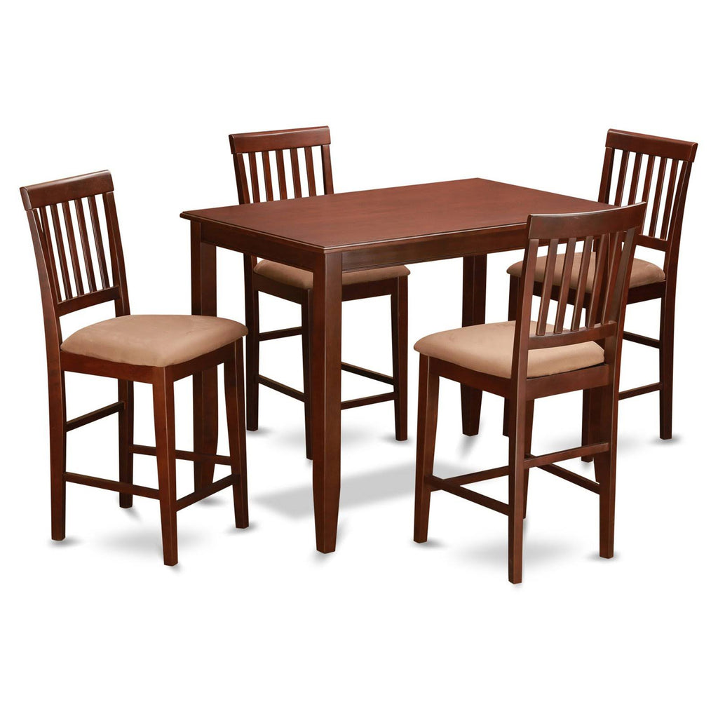 5 Piece Pub Table and 4 Stools Q6464