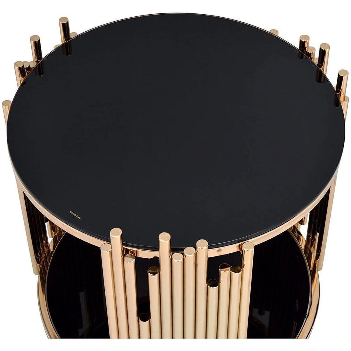 Round Glass Top Coffee Table Z9785