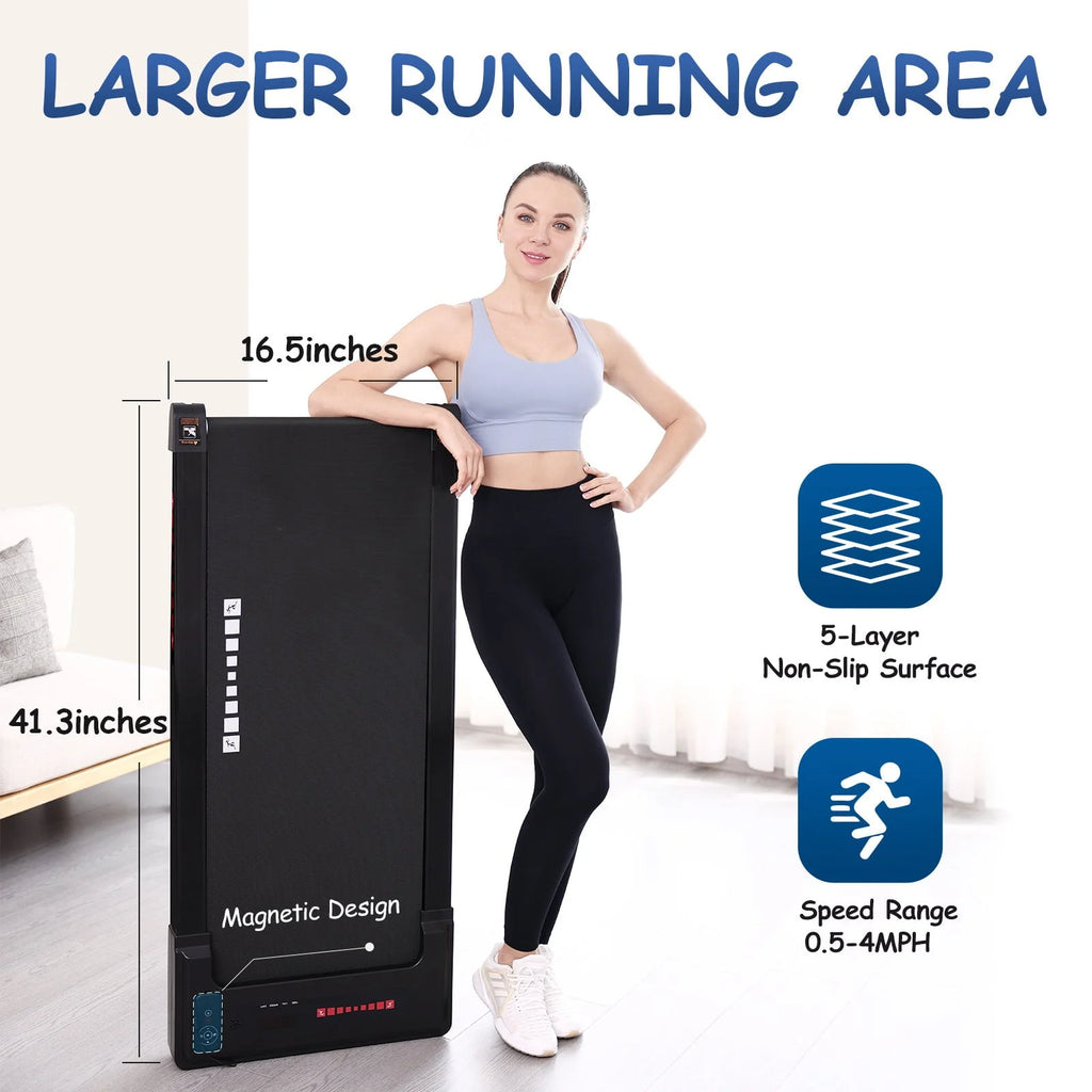 Walking Pad Treadmill 265 lbs Capacity with Remote Control R99497