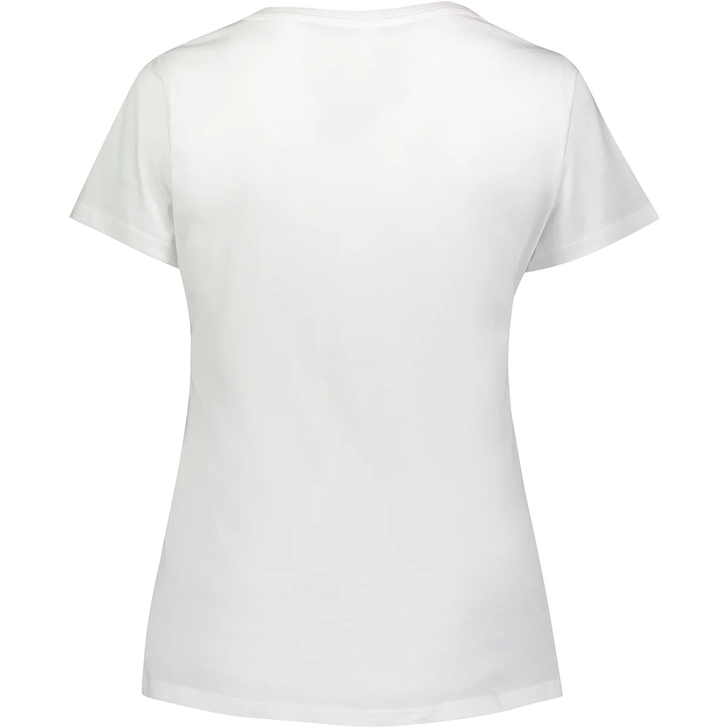 Pink Plus Size V-Neck T-Shirt L286