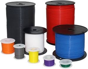 Yellow 20 Gauge PTFE High Temperature Stranded Wire 1000 ft. Q86360