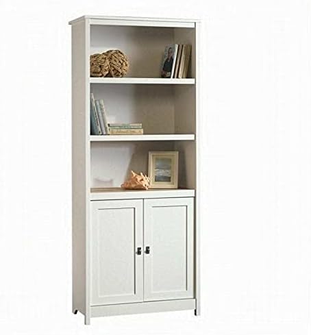 3 Shelf Bookcase in Soft White Z4087