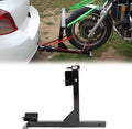 Black Motorcycle Trailer Carrier Tow Hitch Rack F693