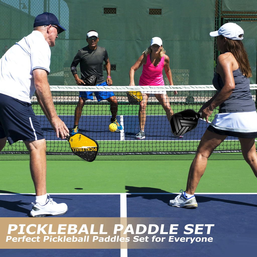 USAPA Approved Fiberglass Pickleball Set of 2 S9012