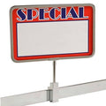 20 Pack Chrome Frame Magnetic Sign Holder 7 x 11 inch S393