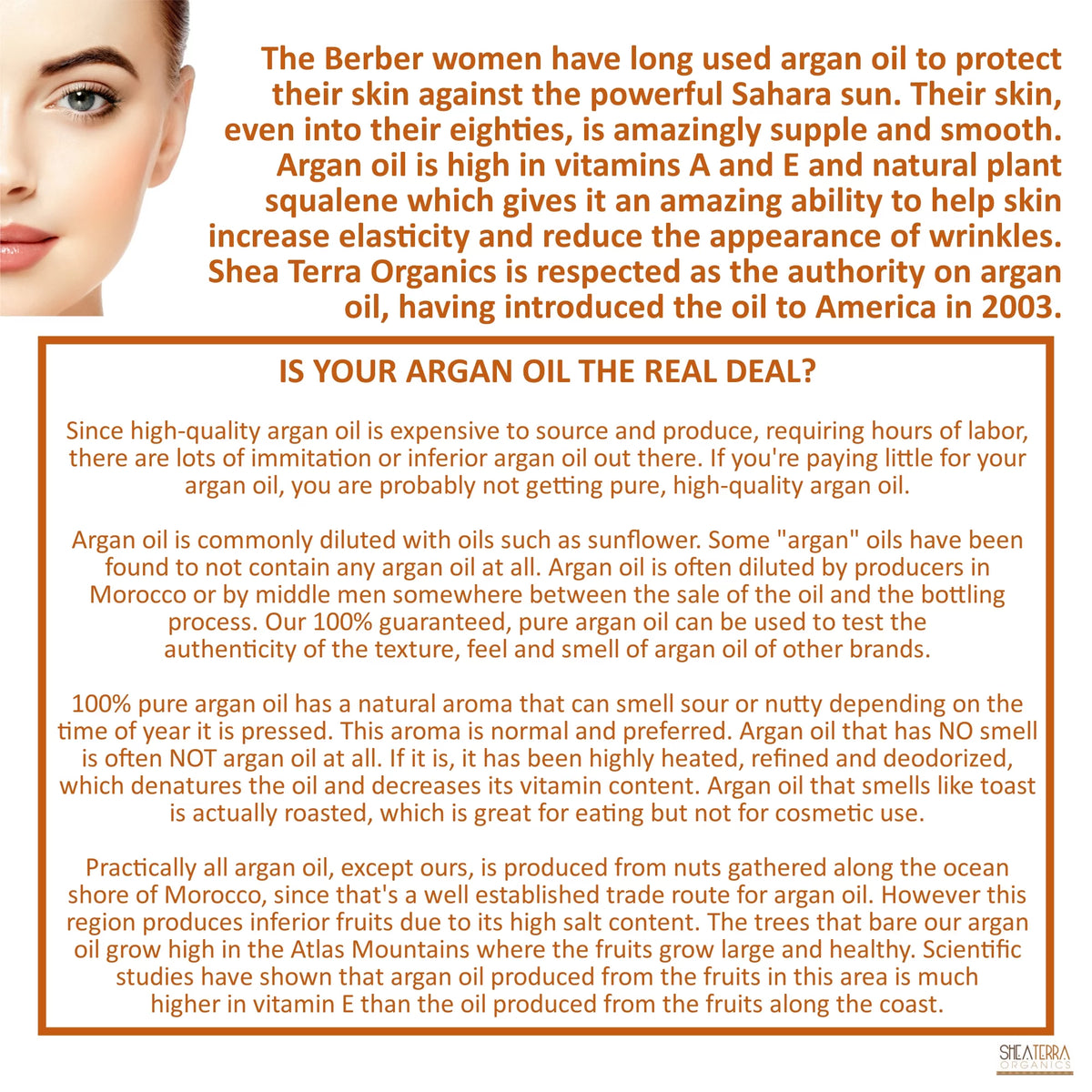 Moroccan Argan Cold-Pressed Extra Virgin Oil 4 oz M25209