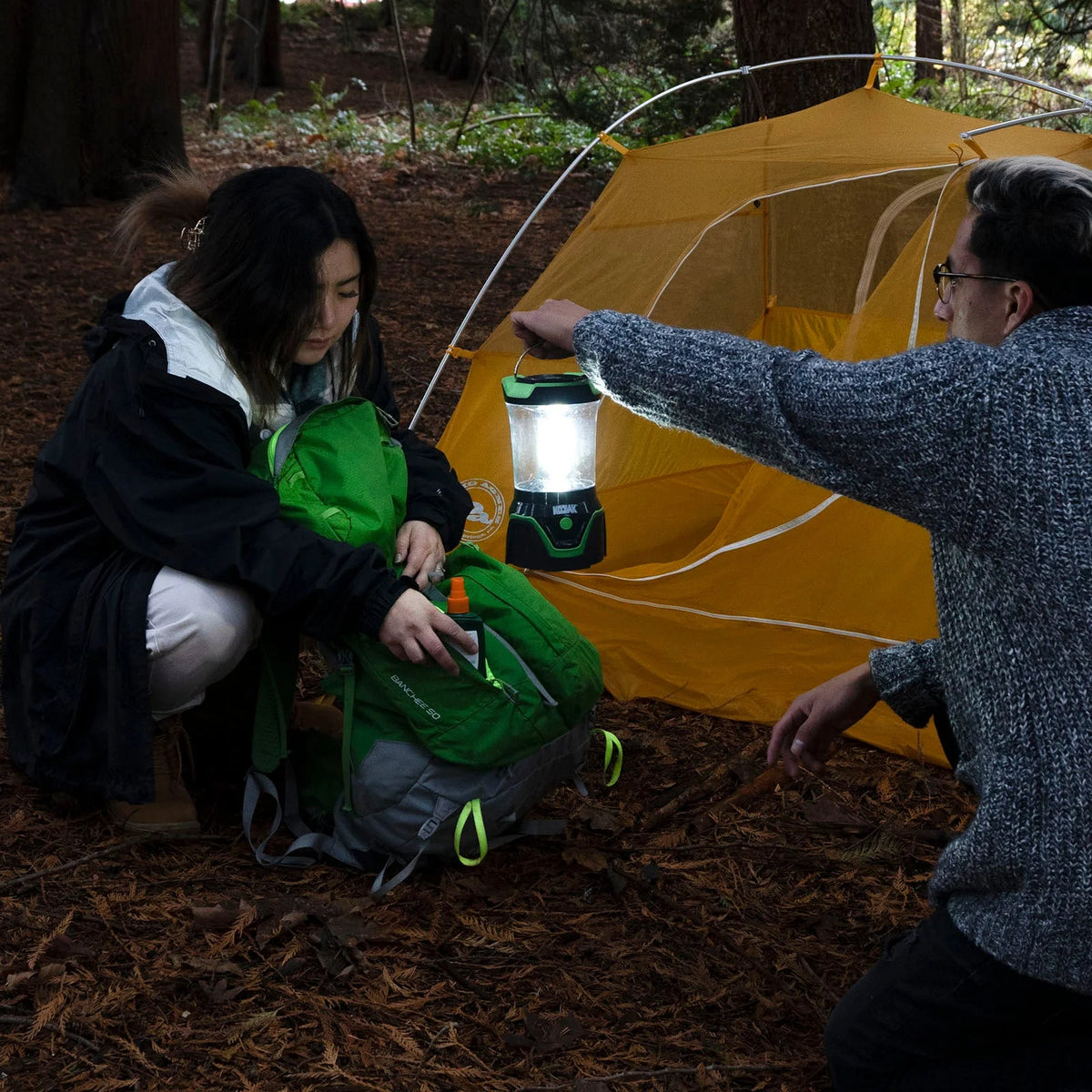 COB LED 3000 Lumen Battery Powered Camping Lantern G68498