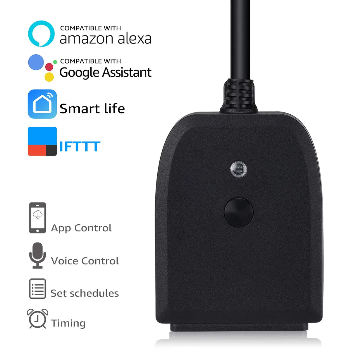 2 Pack WiFi Smart Plug W414