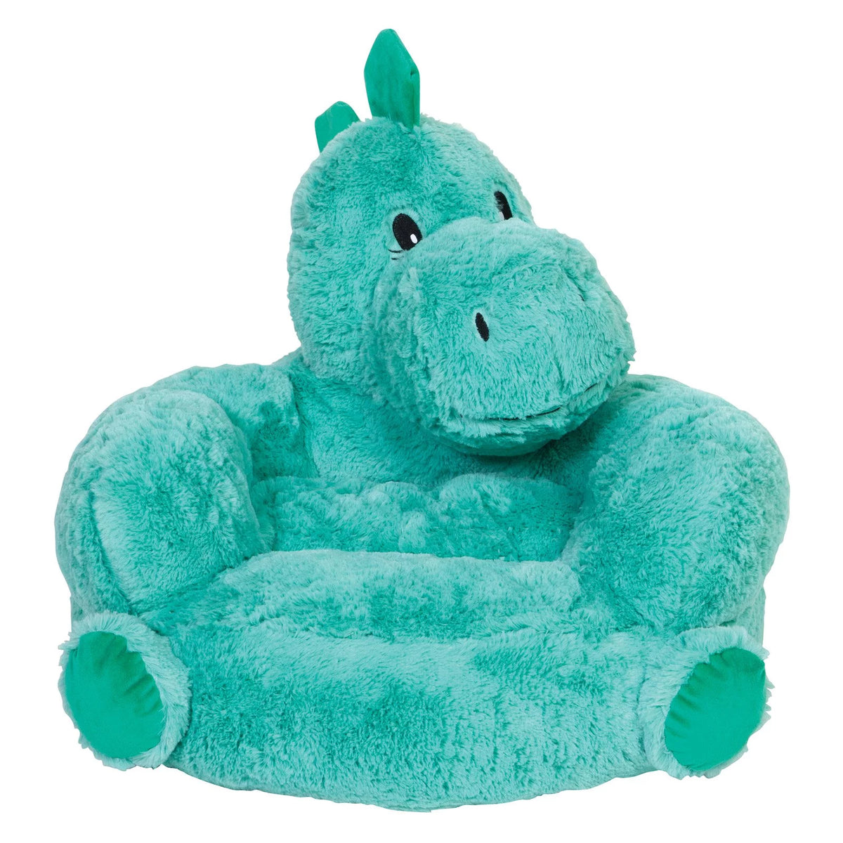 Teal and Green Dinosaur Plush Chair G833035