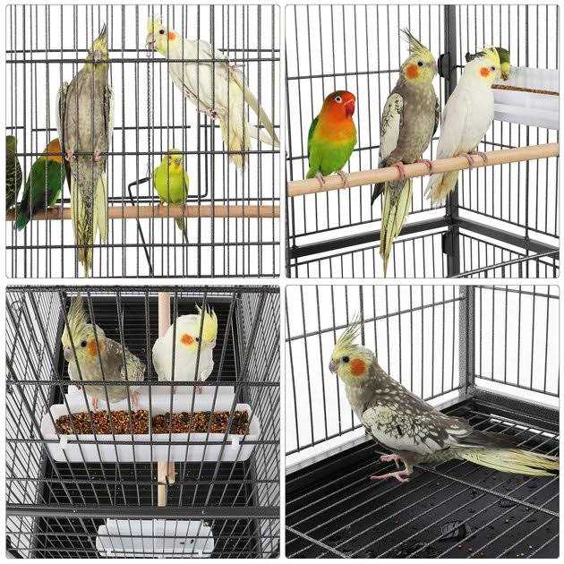 52-in Rolling Bird Cage H2137