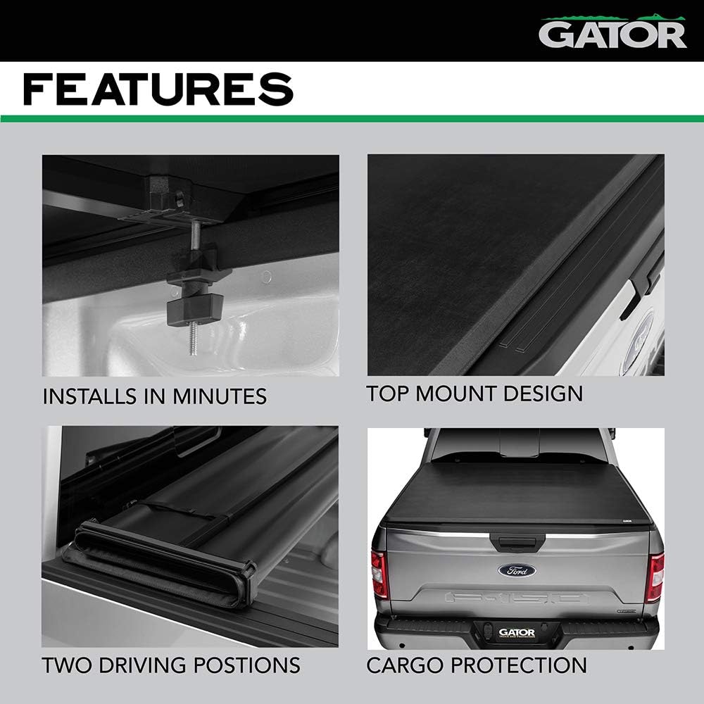 Soft Tri-Fold Truck Bed Tonneau Cover J601