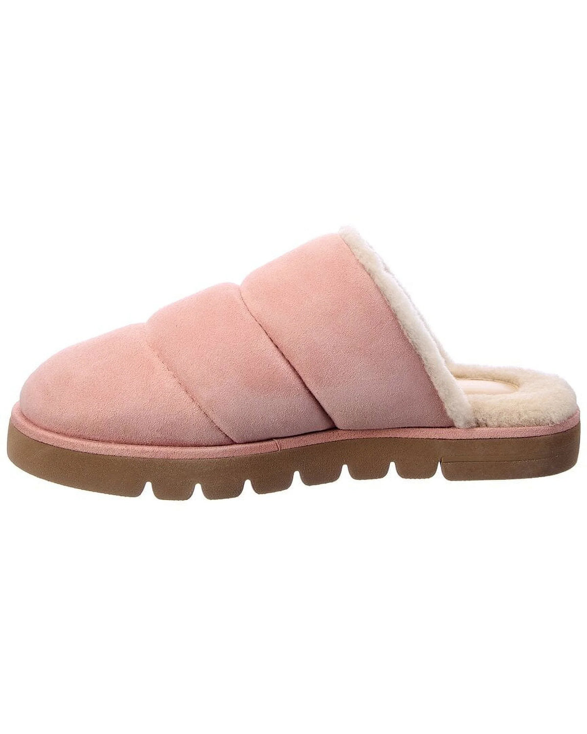 Pink Suede Mule U2492