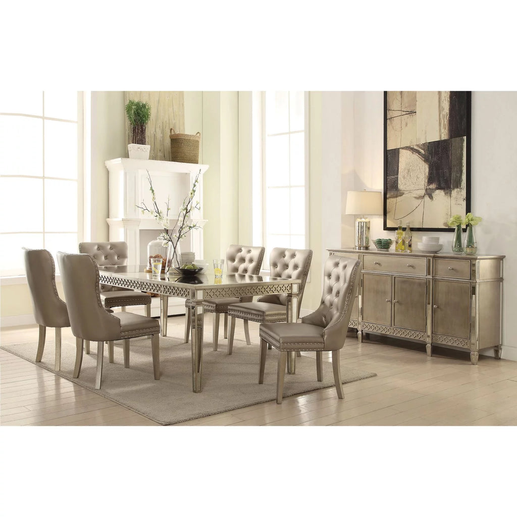 Mirrored Dining Table N9096