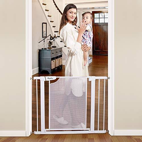 Metal Mesh Baby Gate Auto Close Safety Gate O49547