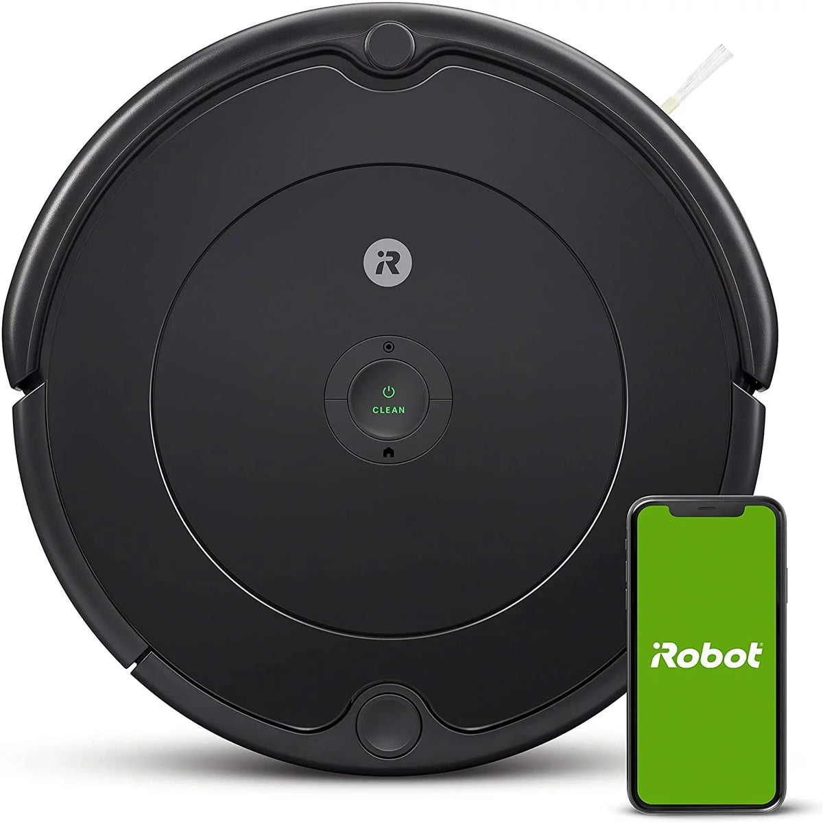 Robot Vacuum Wi-Fi Connectivity Charcoal Grey L69236
