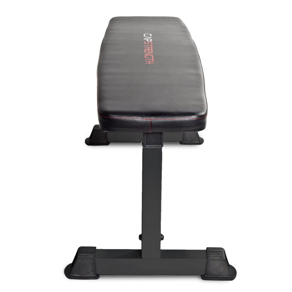 Flat Utility Weight Bench 600 lb Weight Capacity Gray L6598