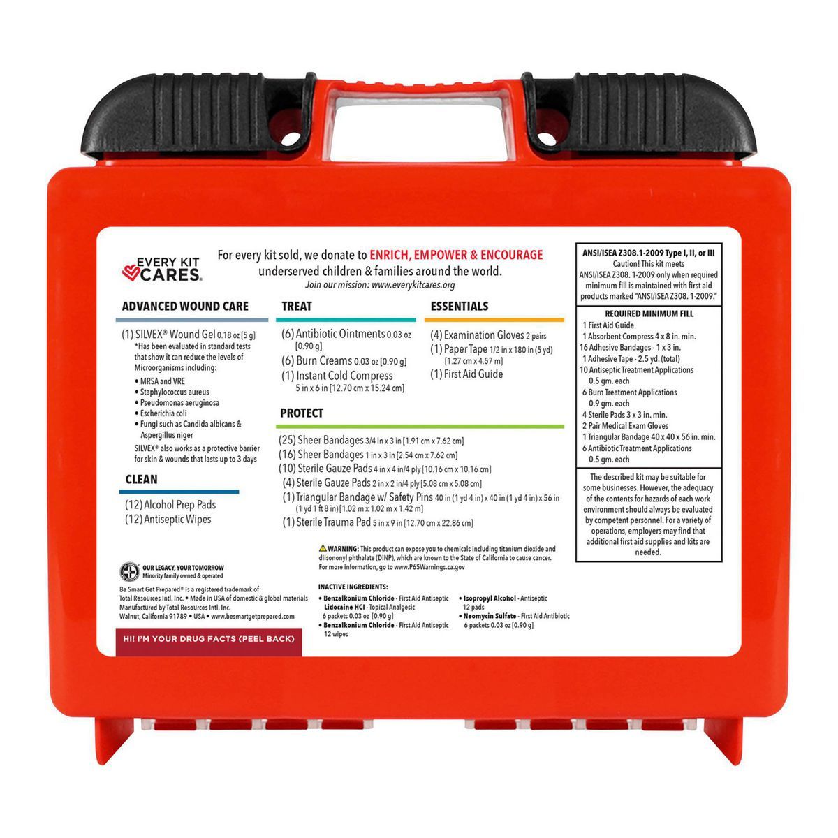 10-Person 101-Piece First Aid Kit U2973