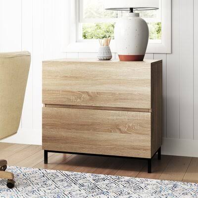 2-Drawer Lateral Filing Cabinet Sand K9657
