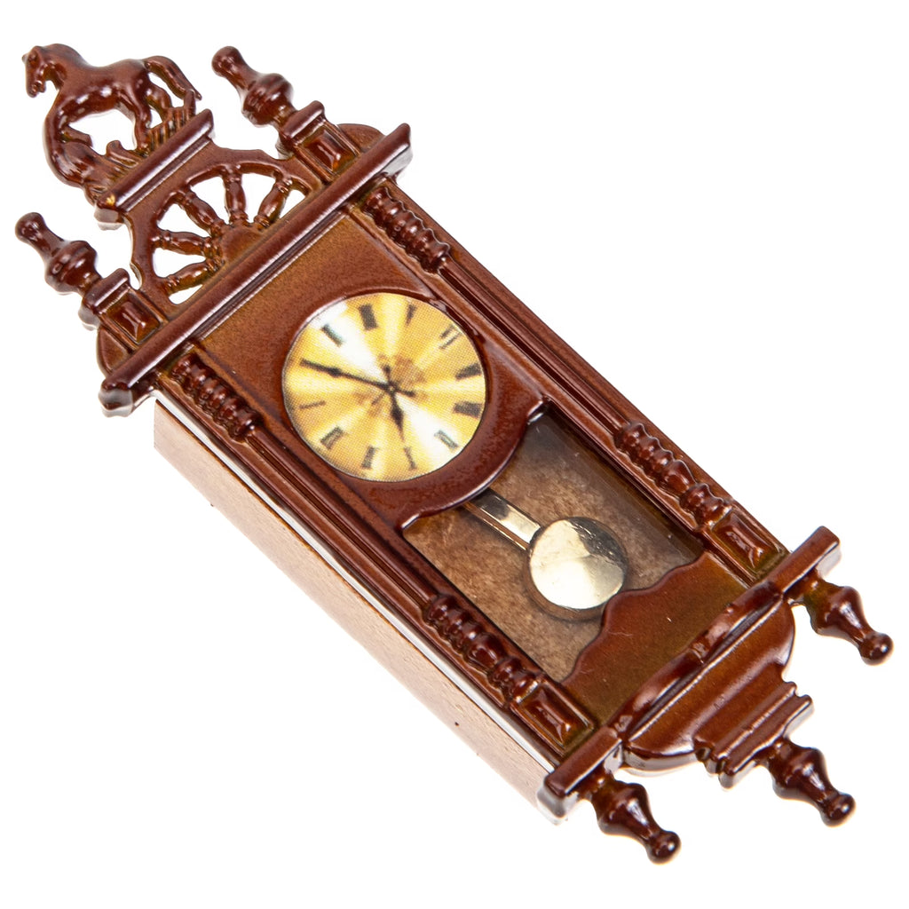 Metal Dollhouse Clock Furniture Miniature Toys N356438