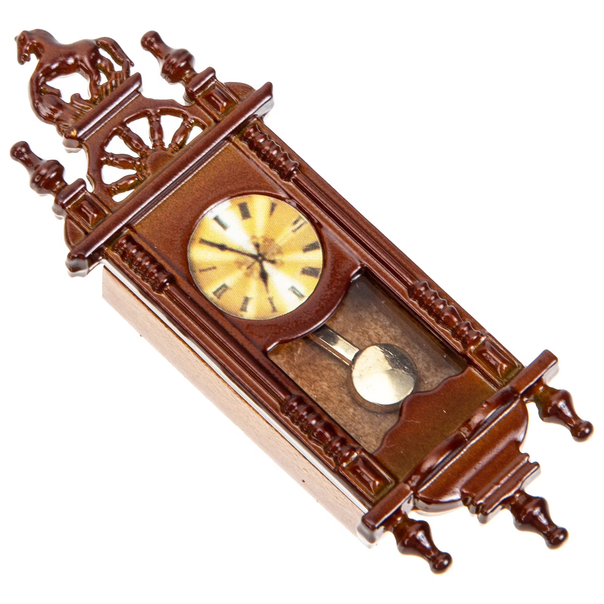 Metal Dollhouse Clock Furniture Miniature Toys N356438