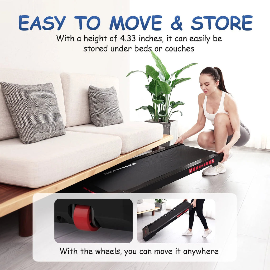 Walking Pad Treadmill 265 lbs Capacity with Remote Control R99497