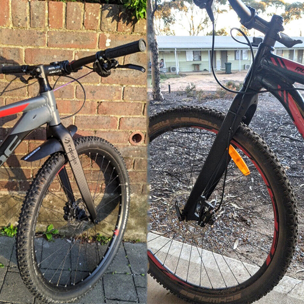 MTB Rigid Fork 1-1/8" Full Carbon Fiber Disc Brake Fork 26/27.5/29'' Straight Tube Mountain Bike Front Forks I8102