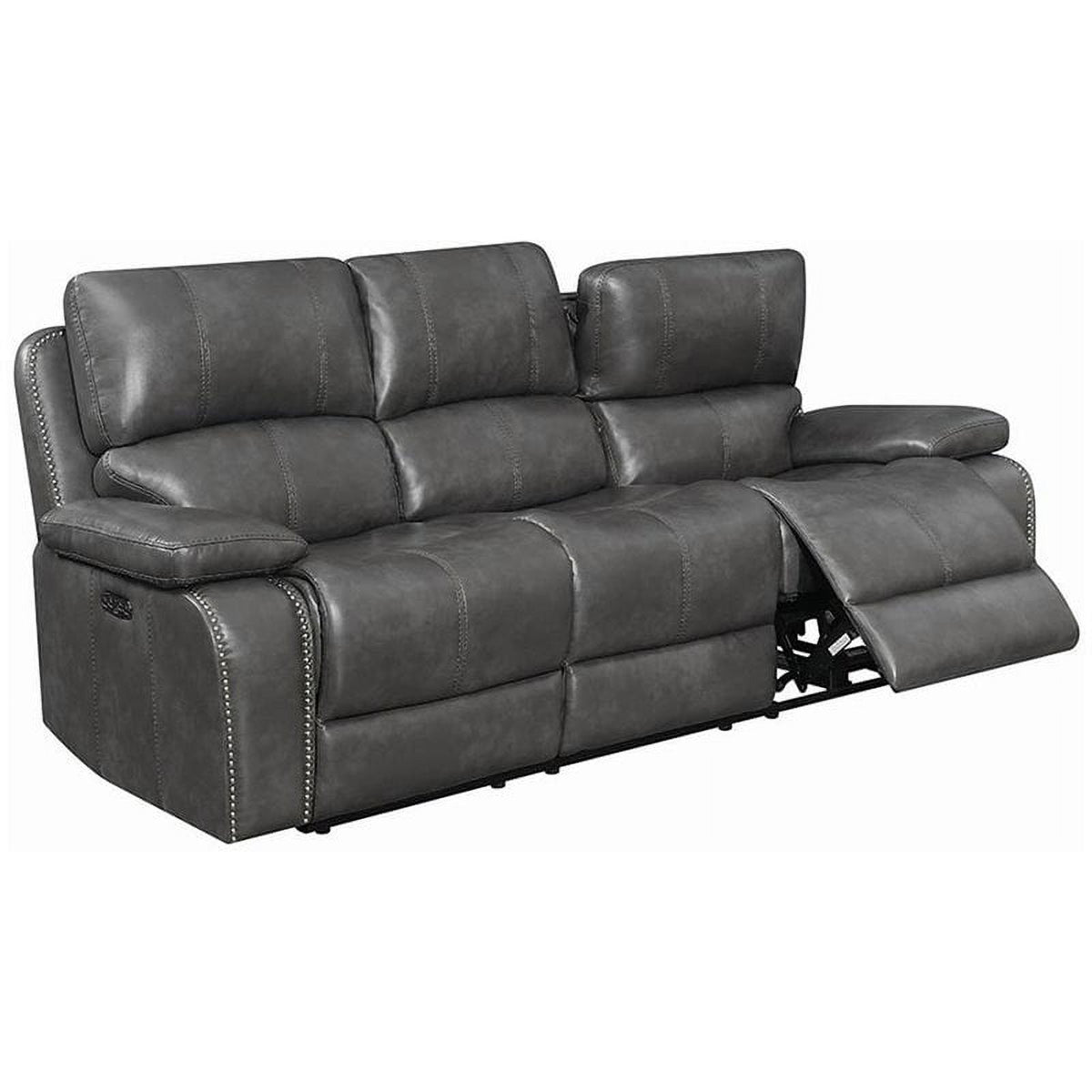 Charcoal Power Sofa/Couch O278546
