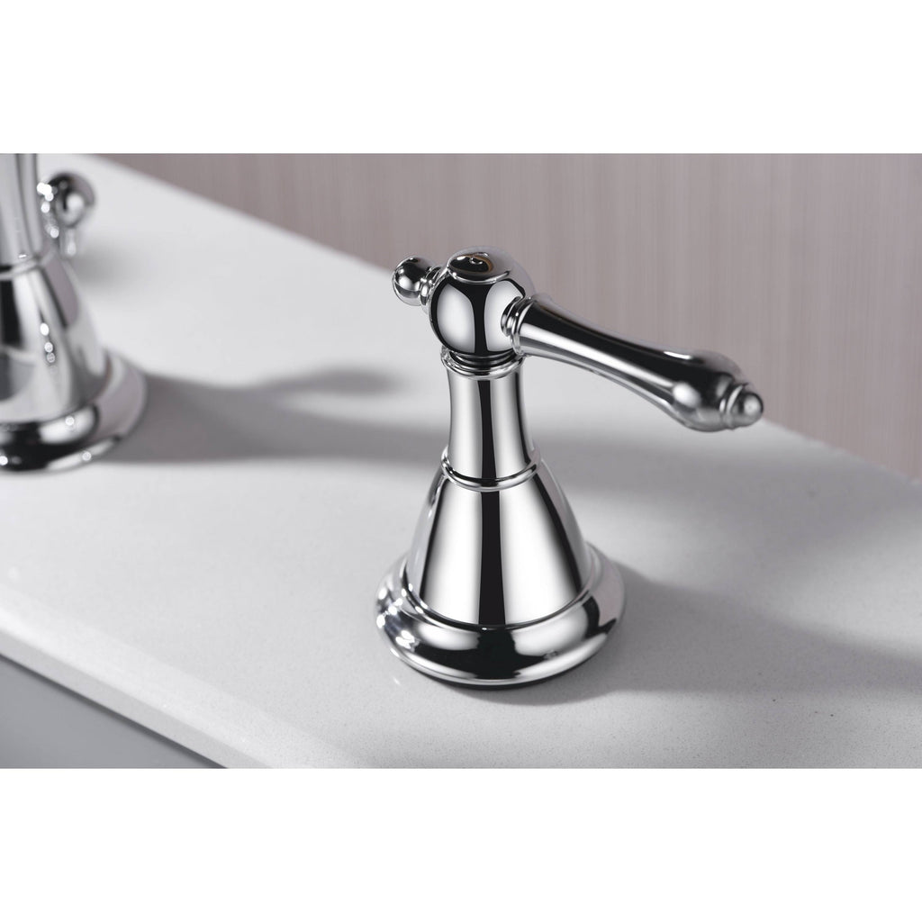 Chrome Two Handle Widespread Lavatory Faucet L225