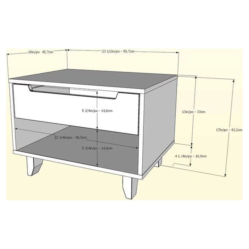 Queen Size 4 Piece Bedroom Set Y7301